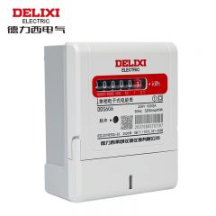 德力西电气 电表 DDS606 220V 1级 10（100）A 领航者 DDS606M1100M10L 个