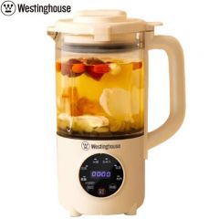 西屋（Westinghouse） 迷你破壁机多功能加热预约免过滤豆浆机料理机榨汁机养生壶 白色WFB-A629