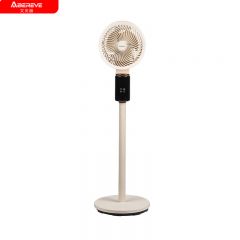 艾贝丽（Abereve） ABL-FS212语音立式循环扇家用卧室落地扇AI语音智控台式电风扇8档风暴风模式3D摇头9H定时