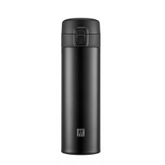 双立人（ZWILLING） Enjoy系列真空保温弹跳杯480ml(黑色)ZW-BP111