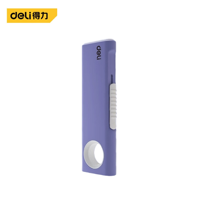 得力（deli） DL408C 迷你开箱刀 T型美工刀快递刀家用迷你小刀便携开箱器拆包裹手工DIY创意美术生割纸刀裁纸刀