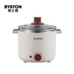 栢士德（BYSTON） 多功能电煮锅BSD-9912不锈钢内胆泡面锅1.2L