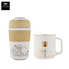 康宁（Corelle Brands） 餐具 WORLD KITCHEN 咖啡杯两件组WK-KFB2/KZ/JY 咖啡杯两件组