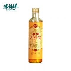 米妹妹（MIMEIMEI） （物理压榨）精选大豆油500ml 食用油 家庭烹饪炒菜油