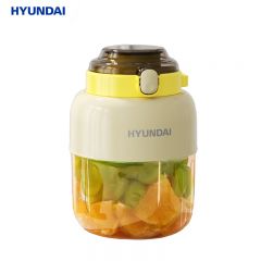 HYUNDAI 家用外带便携式无线果汁机食品级杯体800ml容量RC-T01