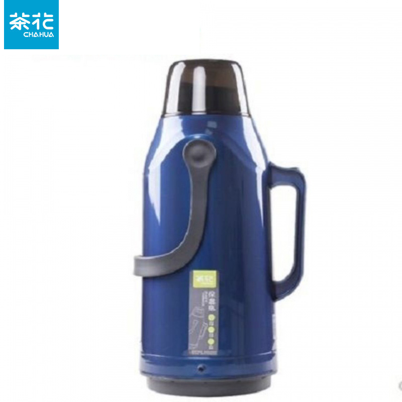 茶花（CHAHUA）保温暖壶暖瓶玻璃内胆蓝 3L   D14001