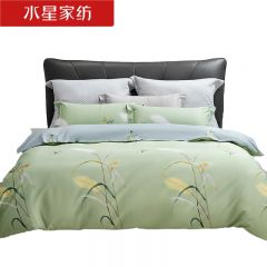 水星家纺 全棉抗菌四件套200*230cm倩影摇曳