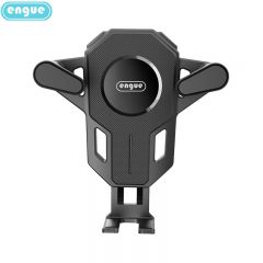 恩谷（ENGUE） EG-C03 车载手机支架出风口重力感应车载支架汽车导航专用手机架三角固定强劲稳固任意调节黑色