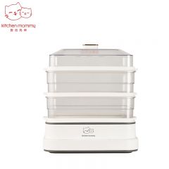 厨创妈咪（kitchen mommy） DZG-001电蒸锅家用三层大容量20L多功能锅 电蒸箱蒸煮锅电蒸笼蒸汽锅蒸包子锅