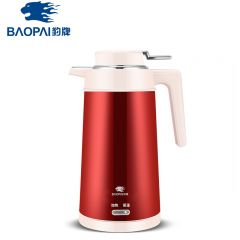 豹牌（BAOPAI） BP-1816保温不锈钢电热水壶双芯恒温技术 恒温70度 红色