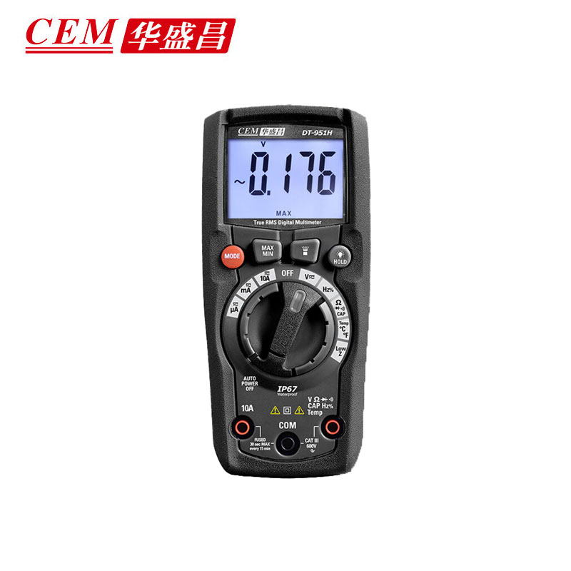 华盛昌（CEM） DT-951H数字万用表智能防烧电工表