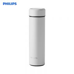 飞利浦（PHILIPS） 保温杯大容量水杯304不锈钢高颜值男女生随行杯户外运动AWP2532 白色