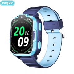 恩谷（ENGUE） EG-T25 4G儿童智能电话手表血压心率彩屏微信健康运动智能手环智能 蓝色