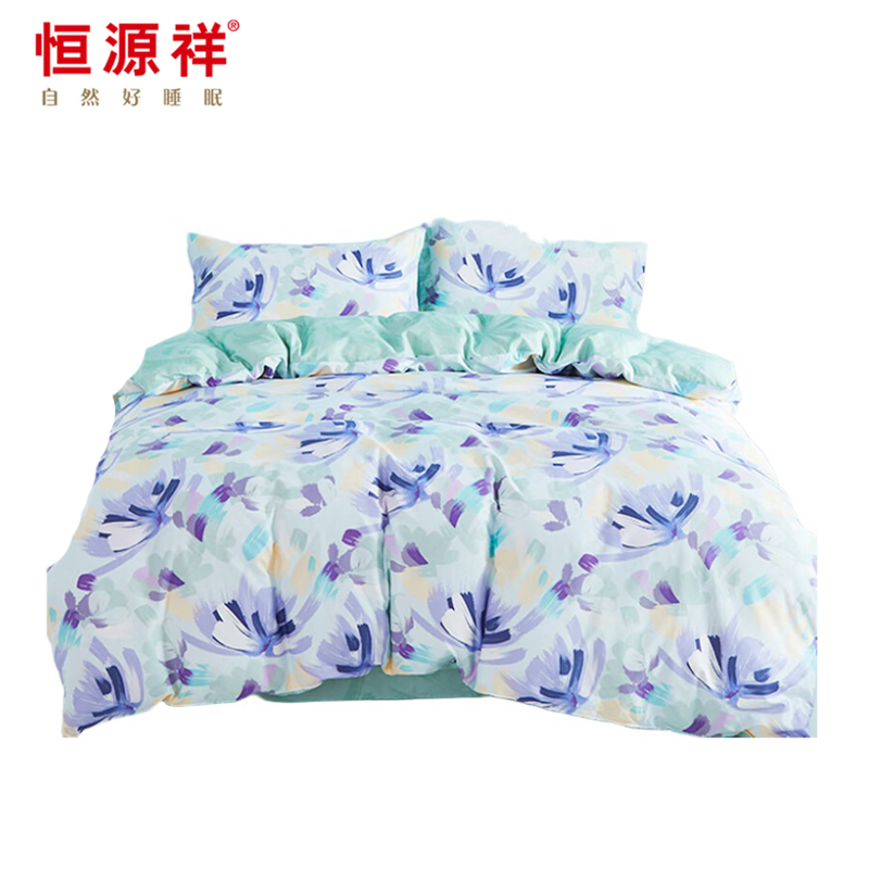 恒源祥 HYX272TJ陌上花开A类抗菌全棉四件套200x230cm