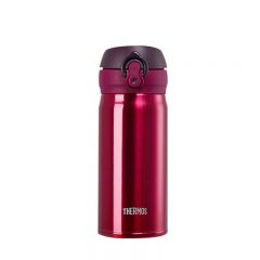 膳魔师（THERMOS） 男女士车载不锈钢系列保温保冷杯350ml JNL-351  BGD樱桃红 350ml