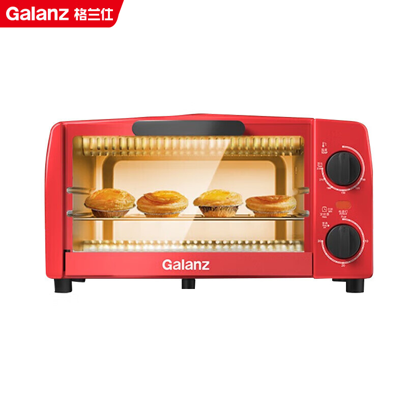 格兰仕（Galanz） TQW12-YS25电烤箱小巧玲珑双层烤位 12升