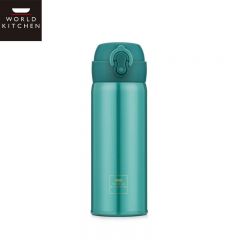 WORLD KITCHEN 乐欣美佳弹跳杯400ml广口设计一键开启绿  WK-TTB40L/KZ/GR