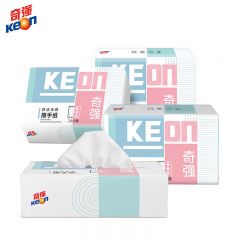 奇强 QQCSD248抽取式擦手纸商用酒店洗手间纸巾家用厨房吸水舒适亲肤抽纸 200张/210mmx230mm*4包