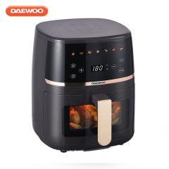 大宇（DAEWOO） DYKZ-5013E幻影灰5L多功能家用5L大容量电炸锅可视智能触控空气炸锅