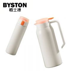 栢士德（BYSTON） 橙心橙意保温杯壶套装 304不锈钢保温杯+保温壶套装 BST-1030