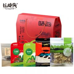 长岭尖 味道过年礼681g 山珍干货礼盒大礼包南北干货特产菌菇礼盒送礼