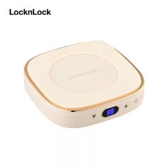 乐扣乐扣（LUCK&LUCK） EJI3715IVY暖杯垫家用杯子暖垫 杯垫 无声加热 智能恒温 自动待机