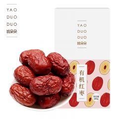 姚朵朵 大枣红枣子特产煲汤煮粥银耳羹休闲零食 有机红枣250g
