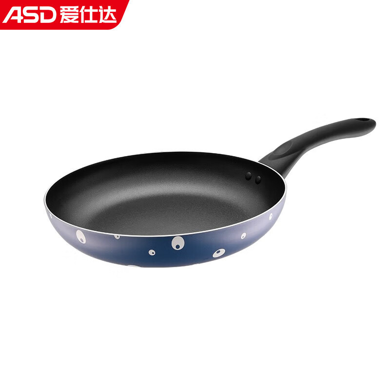爱仕达（ASD） JL26G4TG 煎锅麦饭石色不粘煎蛋锅牛排锅轻油少烟平底锅明火适用26cm