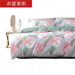 水星家纺 四件套200*230cm幸福格桑