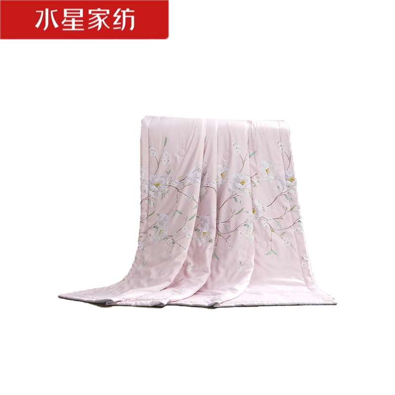 水星家纺 夏凉被150*200cm茶醉书香
