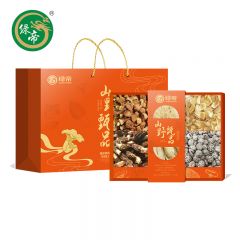 绿帝（GREEN KING)  山野甄品菌菇百合礼盒320g 菌菇礼盒竹笋姬松茸羊肚菌