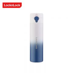 乐扣乐扣（LOCK&LOCK） LHC6692FU小清新颜值佳真空保温水杯不锈钢轻量车载男女学生随身杯白蓝480ml