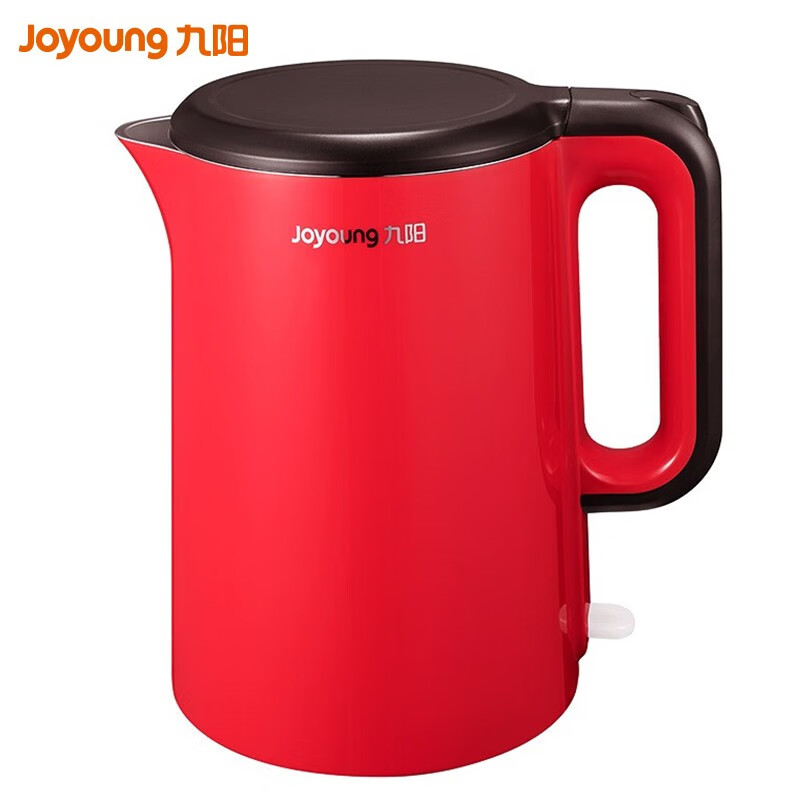 九阳（Joyoung） K15FD-W6710 电热水壶家用1.5升双层烧水壶优质温控自动断电开水煲 红色