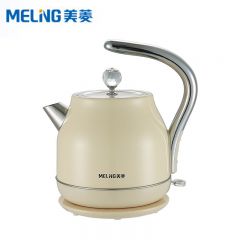 美菱（MeiLing） MH-LC1814电水壶电热水壶1.8L大容量304不锈钢智能自动断电开水壶暖水壶白色