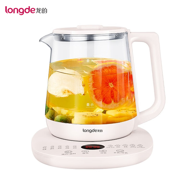 龙的（longde） LD-YS156P养生壶家用多功能燕窝壶养身茶壶 全自动加厚玻璃煮茶壶