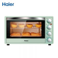 海尔（haier） K-35M4E 多功能家用35升大容量烘焙电烤箱上下独立控温电烤箱草绿色10升