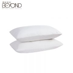 博洋家纺（BEYOND HOME TEXTILE） 枕头单人家用透气柔软枕芯睡眠宿舍学生枕头纤维枕安眠一对装45*70cm*2