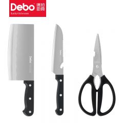 德铂（Debo） 艾力克刀具套装三件套DEP-861银色