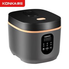 康佳（KONKA） 家用电脑款迷你智能预约电饭煲3L灰色 KRC-30ZS501