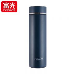 富光（Fuguang） BEST01-1098铭睿真空杯保温杯带茶仓热水杯车载商务大容量泡茶不锈钢杯子 蓝色480ml