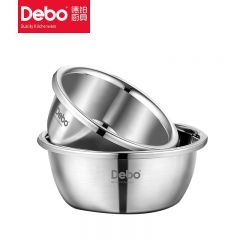 德铂（Debo） 劳伦特厨房用具不锈钢盆筛组合DEP-917