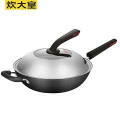 炊大皇（COOKER KING） 手铸铸铁炒锅（非氧化） CG32SZ手铸铁锅 32