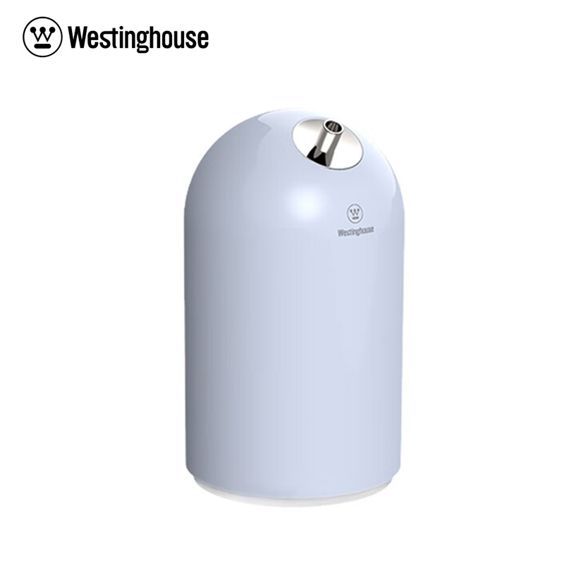 西屋（Westinghouse） 加湿器卧室办公家用轻音迷你小型空气加湿 大雾量 【WHU-1800B】天空灰