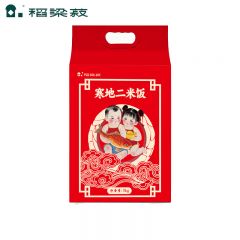 稻梁菽 东北五常大米煮饭煲粥米 寒地二米饭5kg/袋