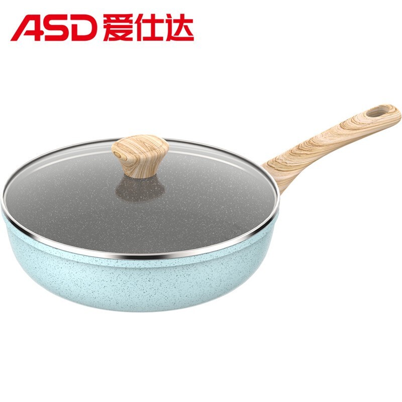爱仕达（ASD） 不粘炒菜锅28CM CL28S2TG（口）