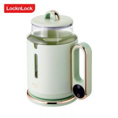 乐扣乐扣（LOCK&LOCK） EJK1427GRN高颜值可视玻璃电水触屏操控800W功率精准控温壶热水壶高硼硅玻璃1.5L