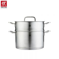 双立人（ZWILLING） 1017233  ZWILLING Moment 深烧锅+单蒸笼套装易清洗健康烹饪