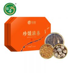绿帝（GREEN KING） 珍馐滋养海产菌菇干货礼盒190g 菌菇礼盒羊肚菌花菇瑶柱