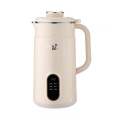 乐扣乐扣（locknlock） 豆浆机0.6L全自动免煮小型家用破壁机1-2人 干豆直打快速出浆易清洗 一键操作破壁机 EJS1217YEL 黄色 0.6L
