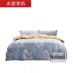 水星家纺 四件套200*230cm书院莲池